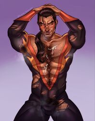 flambae from dispatch (game) by bara bandit