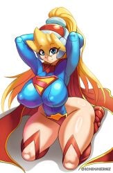 ciel (mega man) from capcom by ichduhernz