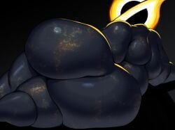 1girls ass bbw belly black_body black_hole fat female female_focus female_only galactic galaxy hips large_ass laying_down nude nude_female space stomach thick_thighs thighs weight_gain wide_hips yosioka_san