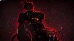 16:9 1futa 2d ai_generated balls big_balls big_breasts big_penis breasts busty cock cum curvaceous curvaceous_figure curvy curvy_body curvy_figure curvy_futa curvy_hips demon dick dickgirl futanari horsecock_futa huge_breasts intersex penis quantrup solo solo_futa toned toned_body toned_futa