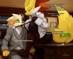 arcanine from nintendo by ozoneserpent