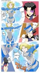 invisible woman from marvel by rebecca meltow