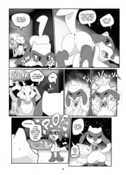 comic edit english_text insomniacovrlrd marowak nintendo page_4 pokémon_(species) pokemon riolu video_games