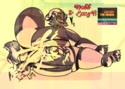 anal anal_sex anthro anthro_on_anthro anthro_penetrated anthro_penetrating anus ass balls big_butt bodily_fluids cum cum_in_ass cum_inside cumshot domestic_cat ejaculation felid feline felis genital_fluids genitals hi_res larger_male lgbt lgbt_couple lgbt_pride lgbt_pride_month lgbt_rainbow lgbtq male male/male male_anthro male_on_bottom male_penetrated male_penetrating male_penetrating_male mammal nabb-kun on_bottom penetration penis precum pride_color_flag pride_colors procyonid puffy_anus raccoon rainbow_flag rainbow_pride_flag rainbow_symbol sex size_difference small_dom_big_sub smaller_male snuwkthelewd thick_penis thick_thighs wide_hips