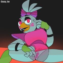 2023 2d 2d_(artwork) 2d_artwork animatronic animatronic_female artist_name avian bird bird_girl chicken chicken_girl clothed clothed_female clussy_fan color digital_art digital_drawing_(artwork) digital_media_(artwork) female five_nights_at_freddy's five_nights_at_freddy's:_security_breach fnaf galliform gallus_(genus) glamrock_chica_(fnaf) phasianid presenting_pussy pussy redraw robot robot_girl scottgames smile tagme uncensored vagina white_feathers
