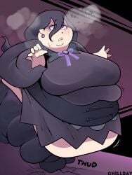 1girls bbw chillday fat female hex_maniac hex_maniac_(z-a) pokemon_legends:_arceus tagme thud