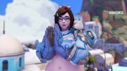 1girls 3d animated asian asian_female belly big_breasts blender breasts breasts_out chubby chubby_female clothed clothed_female curvy female female_only gameplay_mechanics glasses huge_breasts large_breasts mei_(overwatch) mei_(overwatch_2_suit) mostly_nude nipples overwatch overwatch_2 partially_clothed partially_nude plump rawgum self_upload shorter_than_30_seconds shorter_than_one_minute slightly_chubby snowball_(overwatch) solo solo_female tagme topless video voluptuous