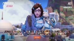 1girls 3d animated asian asian_female belly big_breasts blender breasts breasts_out chubby chubby_female clothed clothed_female curvy female female_only gameplay_mechanics glasses hud huge_breasts large_breasts mei_(overwatch) mostly_nude nipples overwatch overwatch_2 partially_clothed partially_nude plump rawgum self_upload slightly_chubby snowball_(overwatch) solo solo_female tagme topless video voluptuous