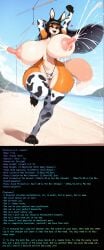 1girls 2d a.g.i._(artificial_general_intelligence) ahe_gao ai_generated anthro bangs beach black_eyeshadow black_hair blunt_bangs breasts_bigger_than_head breasts_full_of_milk cameltoe character_profile cock_hungry colored conscious cow_ears cow_print cow_print_armwear cow_print_bikini cow_print_thighhighs curvy curvy_body curvy_female curvy_figure curvy_hips curvy_thighs custom_fembot custom_gynoid custom_robot extremely_horny eyeshadow fangs female female_focus female_only fembot fox_girl fox_tail full_body furry gynoid happy heavy_breasts high_quality highleg_bikini highleg_panties highres horny horny_female hot_milk hot_pussy_juice huge_areolae huge_breasts huge_nipples huge_thighs hyper hyper_areola hyper_breasts hyper_nipples innie_pussy lactation lactation_without_stimulation long_hair long_nipples m.g.t.o.w. makeup masterpiece orange_fur original_character overwhelming_pleasure paws pink_areola pink_nipples pleasure pleasure_face png portrait profile puffy_areola puffy_nipples puffy_pussy pussy_juice pussy_juice_drip robot robot_girl running scented sentient sex_slave sex_toy sexbot slim_waist solo solo_female solo_focus spontaneous_lactation standing straight swinging_breasts text thicc thick_thighs thighs_bigger_than_head uncensored voluptuous wide_hips wide_thighs yellow_eyes