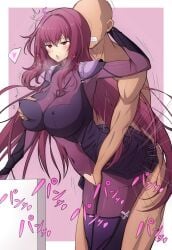 scathach (fate) from fate (series) by tanaken
