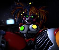 scrap baby from five nights at freddy's by cosmic trance