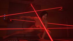 1girls 3d ada_wong completely_nude completely_nude_female daz_studio laser nude nude_female o97t5s peril resident_evil solo