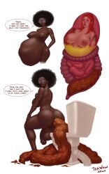 afro_hair anus athletic athletic_futa back_muscles back_view balls ballsack big_ass big_ass_(futa) big_ass_cheeks big_balls big_boobs big_breasts big_cock big_dick big_glasses big_hair black_hair bloated bloated_belly bloated_stomach boobs breasts bulge butt calves defecating defecation digested digested_alive digested_prey digesting_live_prey digesting_prey digestion digestion_sequence digestive_fluids disposal domination ebony ebony_futa ebony_futanari erected_nipples fatal fatal_vore female firm_ass futanari glans glasses huge_butt huge_cock humiliation hung hung_futa implied_vore inside_stomach inside_view intersex intestines large_cock legs legs_apart long_hair_female long_red_hair looking_down looking_down_at_another melting muscular muscular_futa nipples poop pooping pooping_in_toilet pooping_on_floor post_vore post_vore_scat pred predator purple_eyes purple_lips purple_lipstick rectum red_hair red_hair_female round_ass round_glasses same_size same_size_vore scat shit shitpile shitting shitting_in_toilet sliding_down sphincter stretched_anus teaw00d testicles text text_bubble thighs tits toilet toilet_seat toilet_use transformation turd turds turning_around turning_back turning_head vore waist x-ray