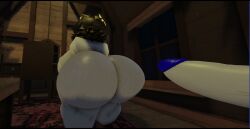 1girl1boy 1girls 3d animated aranea_serket ass ass_focus big_ass big_breasts big_butt blue_tip clapping_ass clapping_buttocks clapping_cheeks female homestuck horn horns horuss_zahhak jiggle male no_sound penis roblox roblox_condo robloxian shorter_than_10_seconds tagme tagme_(artist) thick thick_ass thick_thighs troll_(homestuck) twerking twitter video wobbling_ass