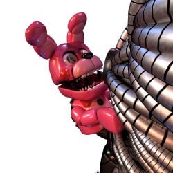 balls blender bonnet_(fnafsl) cock female finger_in_another's_mouth five_nights_at_freddy's five_nights_at_freddy's:_sister_location fnaf1st_1st1 fucking looking_up_at_partner male penis pink scottgames size_difference straight tagme yenndo_(fnaf) yenndo_(fnafsl)
