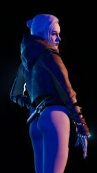 1girls 3d alternate_version_at_source ass female infamouslewd merrin solo star_wars