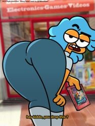 flight attendant (the amazing world of gumball) from cartoon network by elmorestars