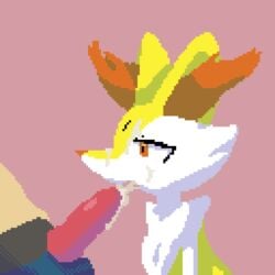 2018 braixen cum cum_in_mouth cum_inside cumshot ejaculation erection fellatio lucario male nintendo oral orgasm penis pokemon pokemon_(species) sex snibi video_games