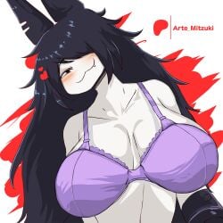 1girls artemitzuki_(artist) big_breasts bra breasts female female_only female_solo fundamental_paper_education miss_circle_(fundamental_paper_education) purple_bra solo solo_female solo_only zeddarts