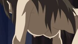 10s 1girls 2010 animated animated anime_screenshot black_hair bouncing_breasts breasts female female haha_sange implied_sex koga_hanae large_breasts long_hair mature_female nipples nude rape