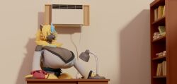 aurora_(nbanoob) big_breasts breasts cleavage female furry hexipaint huge_breasts pokemon pokemon_(species) tagme thick_thighs wide_hips zeraora