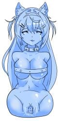fuwamoco fuwawa_abyssgard hololive hololive_english hololive_english_-advent- inanimate_transformation onahole onahole_transformation virtual_youtuber