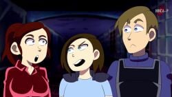 2d 2girls anal anus areolae big_breasts big_penis breasts claire_redfield double_penetration high_resolution hinca-p jill_valentine leon_scott_kennedy long_video male/female monster muscles nemesis_(resident_evil) nipples oral parody penis rape resident_evil_(series) resident_evil_2_remake resident_evil_3_remake sound tagme tentacle vaginal_penetration video