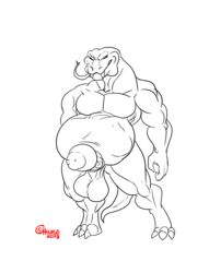 2018 3_toes 5_fingers abs animal_genitalia animated anthro anthro_on_anthro aroused balls being_held big_balls big_penis bulge canine capcom clothing darkstalkers digitigrade duo erection forced forked_tongue fully_sheathed gallon gay horny hungothenomster jon_talbain male male_only mammal muscular muscular_male naked nude oral_vore penis reptile scalie sharp_teeth sheath simple_background size_difference sketch snake soft_vore standing teeth toes tongue underwear unfinished vein video_games vore were werewolf white_background