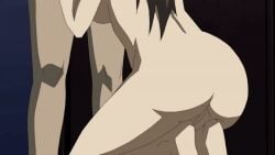 10s 1boy 1girls 2010 2010s age_difference animated anime_screenshot ass brown_hair fellatio female from_side haha_sange handjob hentai huge_ass incest inseki koga_hanae koga_tomonori licking licking_penis male mother_and_son nude older_woman_and_younger_man oral penis precum siblings step-parent_and_step-child straight stroking_cock tagme thighhighs tongue tongue_out uncensored