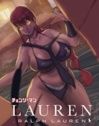 1girls anime big_breasts big_breasts breasts breasts chainsaw_man female female_focus female_only hips iamoddabellatay large_boobs large_breasts looking_at_viewer makima_(chainsaw_man) manga red_hair red_hair red_hair_female redhair redhead_female solo solo_female solo_focus thick_thighs thighs walking wide_hips yellow_eyes