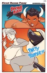 2girls aj_dinorokski animal_humanoid anthro big_ass big_breasts big_thighs bovine breasts bust busty chest cow_girl cow_humanoid curvaceous curvy curvy_figure desdemoonda digital_media_(artwork) esmeralda_boobalickski female hips hourglass_figure huge_ass huge_breasts humanoid large_ass large_breasts legs light-skinned_female light_skin mature mature_female original original_character original_characters skunk skunk_girl skunk_humanoid skunkette slim_waist sweet_buxom_penny_(comic) thick thick_hips thick_legs thick_thighs thighs udderscomix voluptuous waist wide_hips