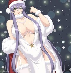 athena (saint seiya) from christmas by ingridd88