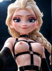 1girls 2d 3d ai_generated arm_up armpits athletic athletic_female big_ass big_breasts big_eyes blonde_female blonde_hair blue_eyes bondage braid breasts chest completely_naked completely_nude completely_nude_female curvy curvy_figure cute cute_face detailed disney elsa_(frozen) eyelashes eyeshadow female female_only fit fit_female focus frozen_(film) frozen_2 harness high_quality large_breasts legs light-skinned_female light_skin lips lipstic looking_at_viewer makeup mascara naked nero100 nipples nude nude_female pale-skinned_female pale_skin perky_breasts posing seductive seductive_look skinny skinny_girl stable_diffusion tagme thighs thin_female thin_waist