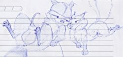 2boys anus balls dreamworks dreamworks_animation dripping duo gay genital_fluids genitals hammy_(over_the_hedge) male male/male male_only mammal over_the_hedge paramount_pictures penis procyonid raccoon ram_satinga rj_(over_the_hedge) rodent sciurid sketch tail tree_squirrel yaoi