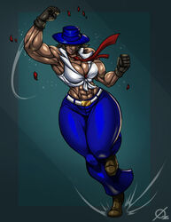 capcom cracker_jack female muscles muscular_female osmar-shotgun rule_63 street_fighter street_fighter_ex