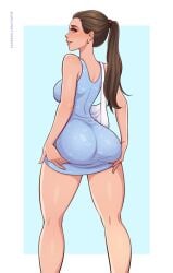 brunette_hair fat_ass sundress tagme