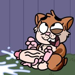 anthro bodily_fluids cricetid cum cum_on_ground cumshot ejaculation genital_fluids hamster male mammal masturbation megabox rodent solo