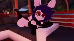 beach bottomless fnaf laying_on_stomach public_indecency smug vrchat