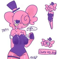 :3 dandy's_world meow milky_goober oc taffi_(milky_goober)