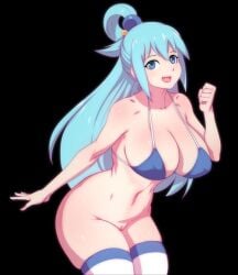 aqua (konosuba) from kono subarashii sekai ni shukufuku wo! by bokuman