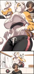 aspirindabaitu big_breasts breasts cleavage feline female furry huge_breasts tagme thick_thighs tiger tiger_girl wide_hips