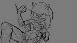 balls bound breasts dickgirl futanari hithog intersex nipples penis rule_63 sketch sonic_(series) sonic_the_hedgehog sonique_the_hedgehog