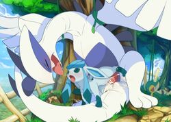 2018 cum cum_in_pussy cum_inside cumshot eeveelution ejaculation erection female feral glaceon highres legendary_pokémon lugia male masturbation nintendo orgasm penetration penis pokemon pokemon_(species) pussy snivy straight tricksta vaginal_penetration video_games