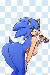 sonic the hedgehog from sonic (series) by brellom
