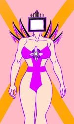 bikini female female_focus female_only purple_bikini rule63 rule_63 rule_63 skimpy_clothes sundarts titan_tv_man titan_tv_man_(skibidi_toilet) titan_tv_woman titan_tv_woman_(skibidi_toilet) titan_tvman titan_tvman_(skibidi_toilet) titan_tvwoman titan_tvwoman_(skibidi_toilet) tv tv_face tv_head tv_screen