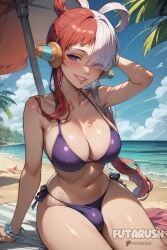 1futa 1futaballs 1futanari 1futas 1shemale ai_generated artist_name beach big_penis bikini breasts bulge cock commission dick dickgirl erect_penis erected_penis erection futa_balls futa_only futa_sans_pussy futanari futanari futarush large_breasts large_cock large_penis medium_breasts multicolored_hair naked naked_futa naked_futanari nsfw nude_futa nude_futanari one_piece patreon patreon_username penis purple_eyes sfw shemale solo solo_futa sultryspark uta_(one_piece) video_game video_games