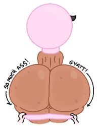 big_ass big_butt bubble_ass bubble_butt dark-skinned_female duolingo hijab muslim muslim_female theslashfive zari_(duolingo)