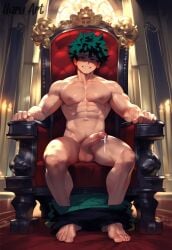 ai_generated boku_no_hero_academia gay haruartx izuku_midoriya male male_only my_hero_academia yaoi