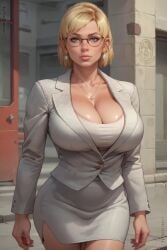 1girls ai_generated big_breasts bythebrokenone dead_rising female_only huge_breasts jessica_mccarney large_breasts solo solo_female tagme thick_lips thick_thighs