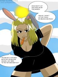 big_breasts bugs_bunny goth_girl rule_63